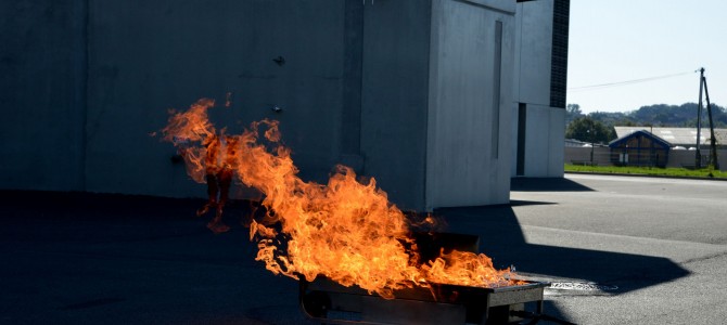 Visite de la caserne des pompiers de Guéret 1/2