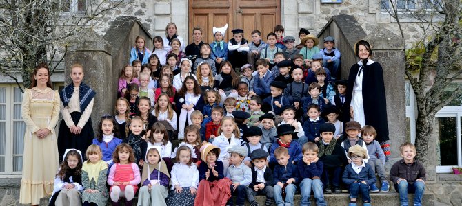 Une journée d’école d’antan